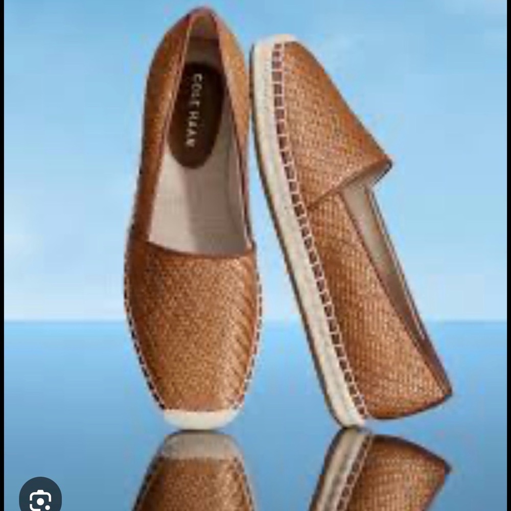 Cole Haan Woven Espadrille Slip-On - Brown